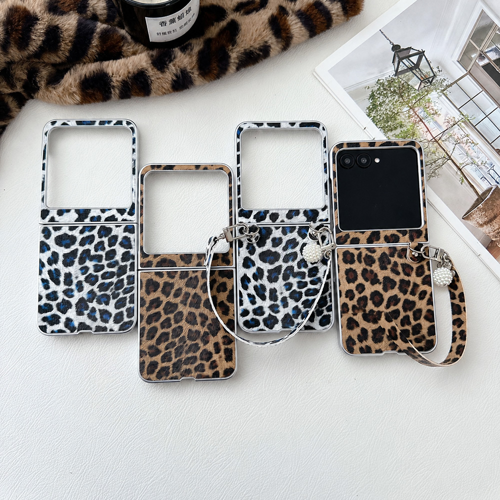 Mens Accessories Style - Leopardenmuster Klappbare Handyhülle für Motorola Razr