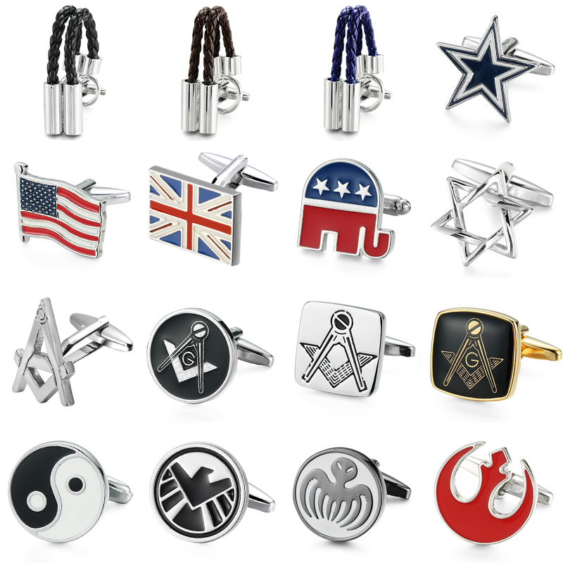 Men'S Accessories High End - Klassische Herren Französisch Hemd Manschetten knöpfe