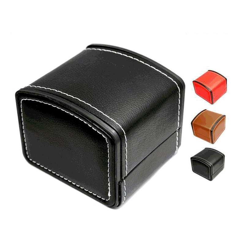 Men Accessories Organiser - Tragbare Uhren box Pu Leder Uhrengehäuse
