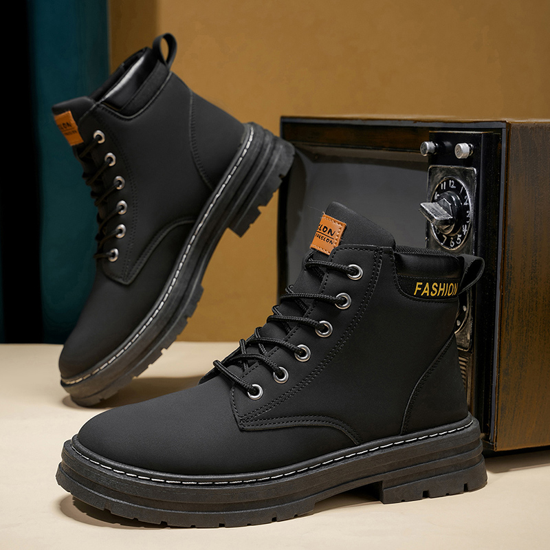 Mens Accessories Style - 2022 Neue klassische mittelhohe Herrenstiefel –