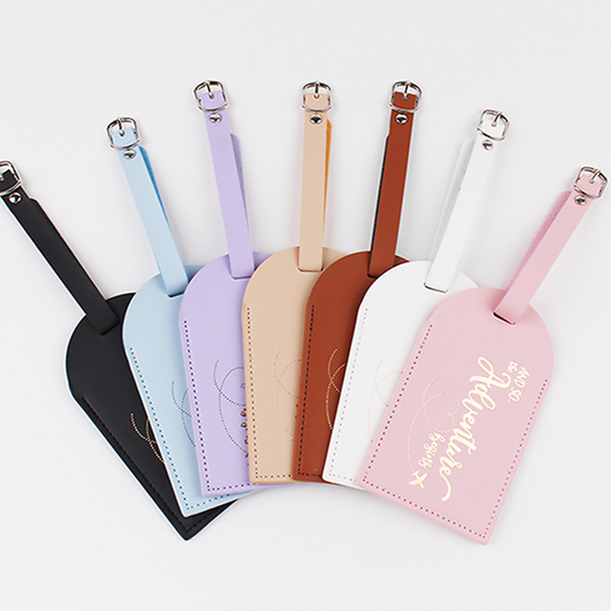 Men Accessories Name - 1PC Frauen Männer PU Leder Gepäck