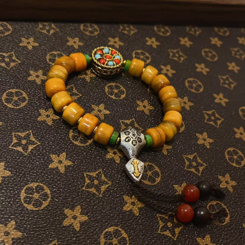 Men Accessories Nepal - Yak Bone passende Nepal-Armbänder für Männer
