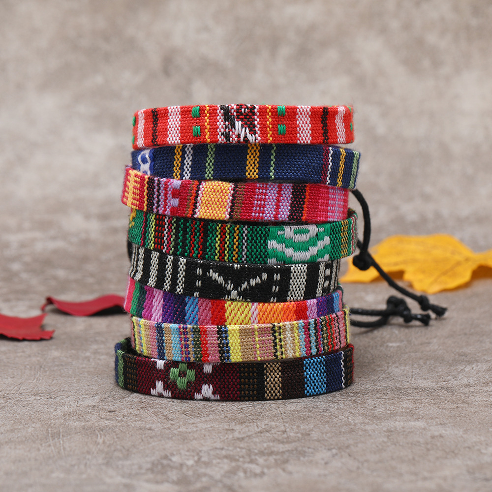 Men Accessories Nepal - 12 teile/satz Nepal bunte Armband Set