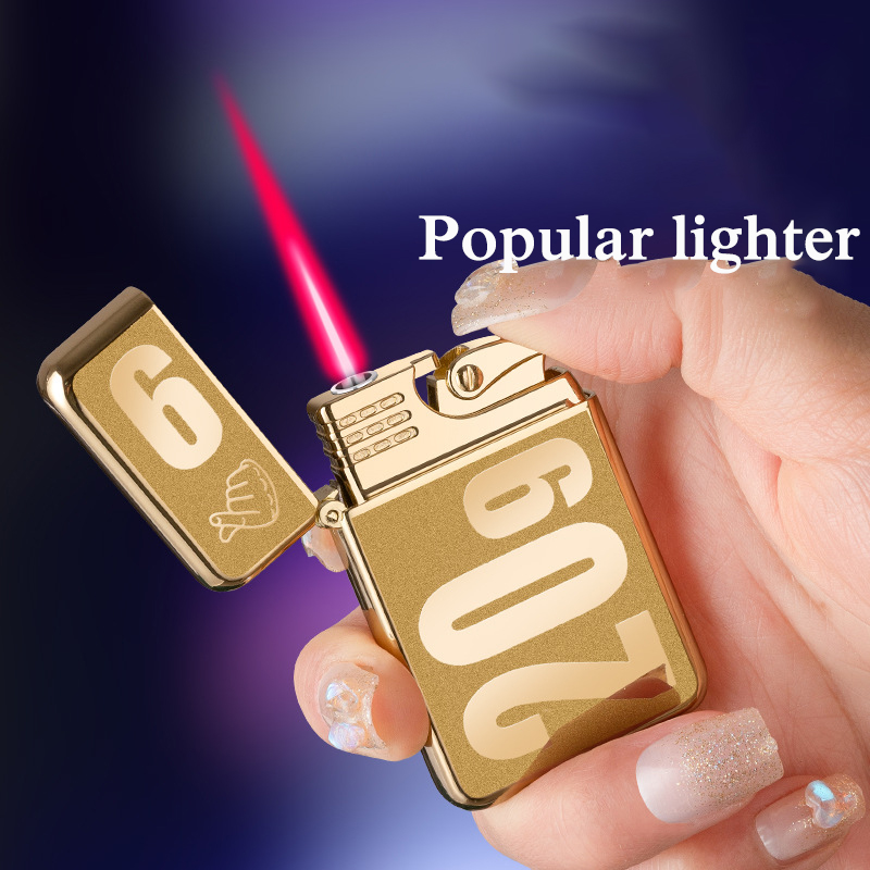 Men'S Accessories High End - Neue winddichte Gas kreative Taschenlampe Butan