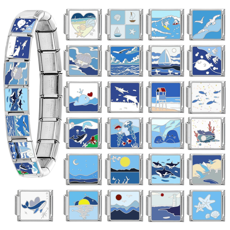 Blaue Meereswellen, Wal, Musch – Men Accessories To Gift Bewertung und Preis
