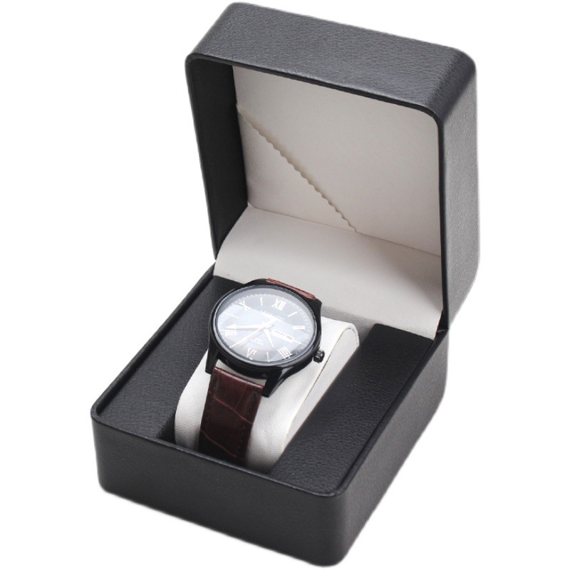 Uhr Lagerung Box Pu Einzelne U – Men Accessories Organiser Bewertung und Preis