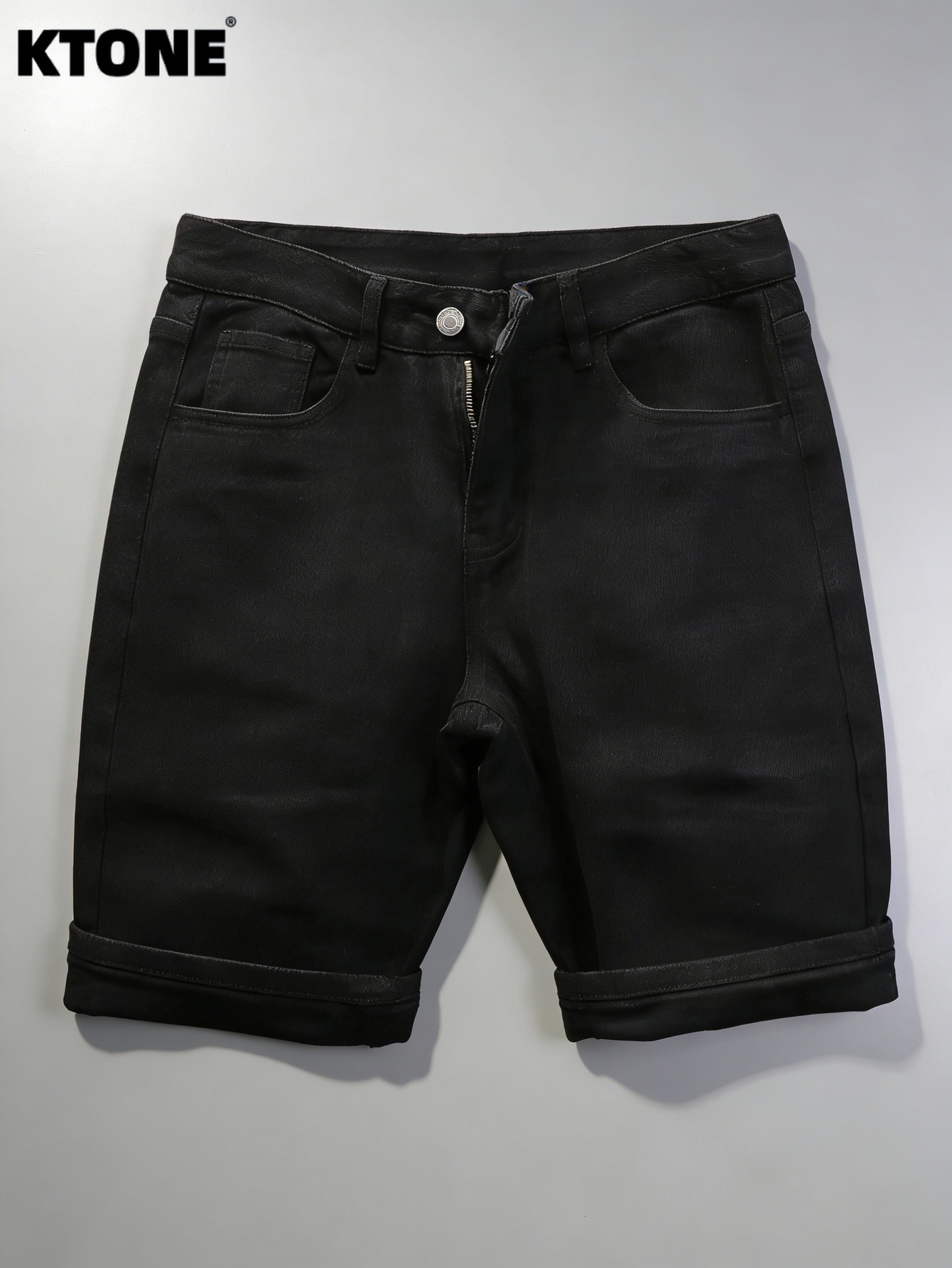 Schlichte schwarze Slim-Denim- – Mens Accessories Style Bewertung und Preis