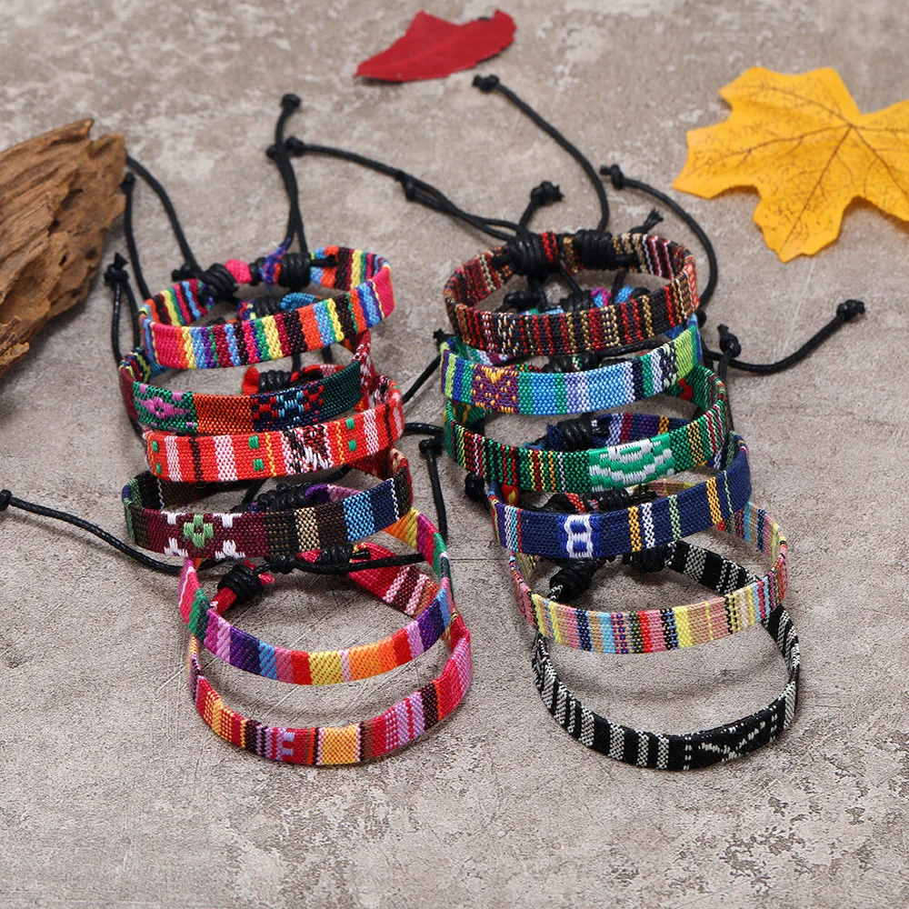 12 teile/satz Nepal bunte Armb – Men Accessories Nepal Bewertung und Preis