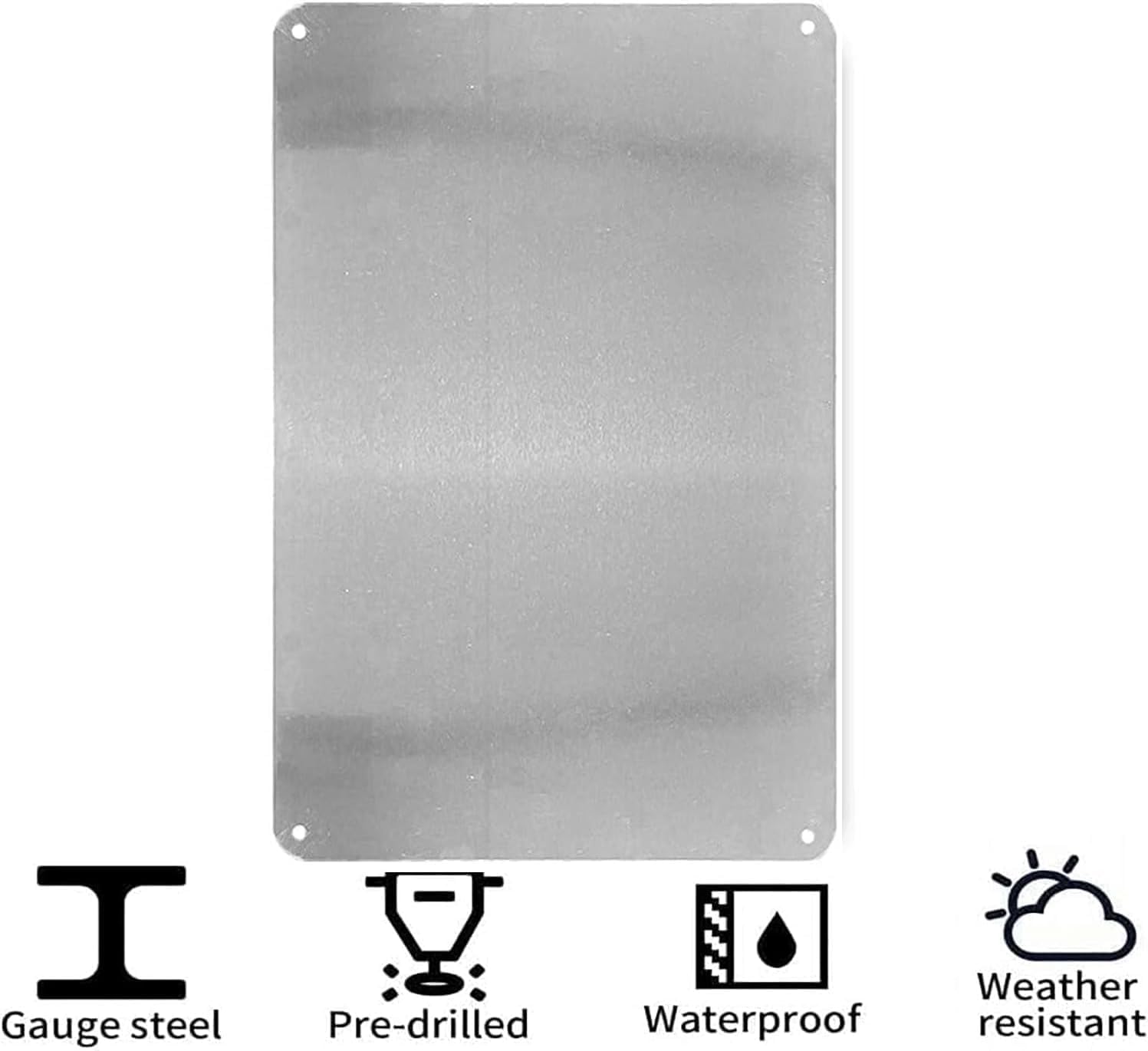 Garagenschilder aus Metall - V – Men Accessories Rule Bewertung und Preis