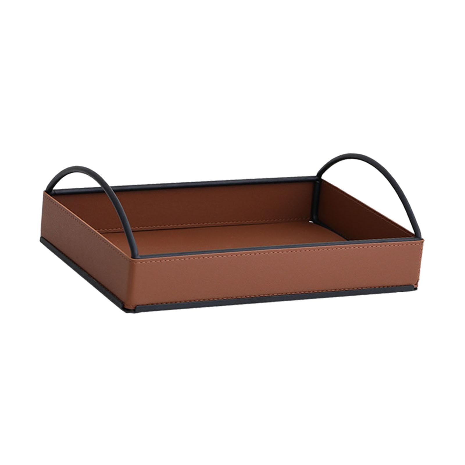 Moderner PU-Leder Valet Tray S – Men'S Accessories Tray Bewertung und Preis