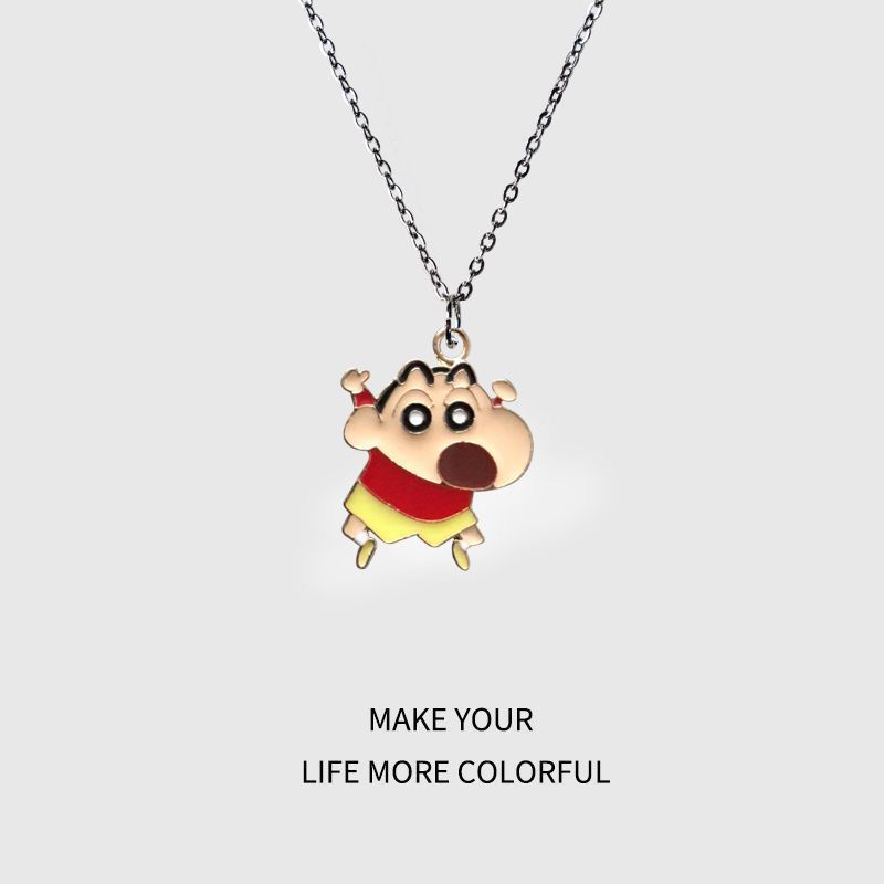 Crayon Shin-chan Cartoon-Halsk – Mens Accessories Style Bewertung und Preis