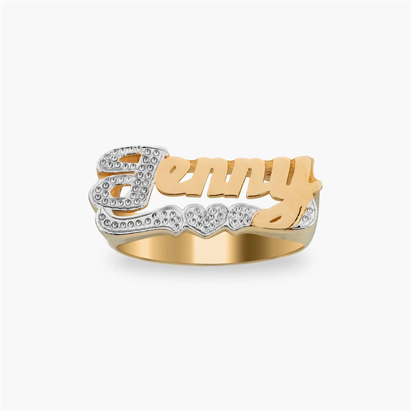18K Gold Ring Mit Herz Persona – Men Accessories Name Bewertung und Preis