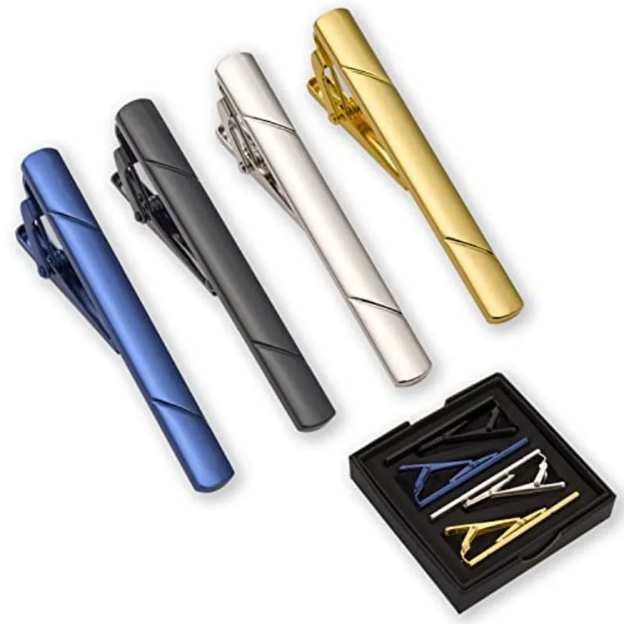 4 Stück Krawattenklammern für  – Men Accessories For Suit Bewertung und Preis