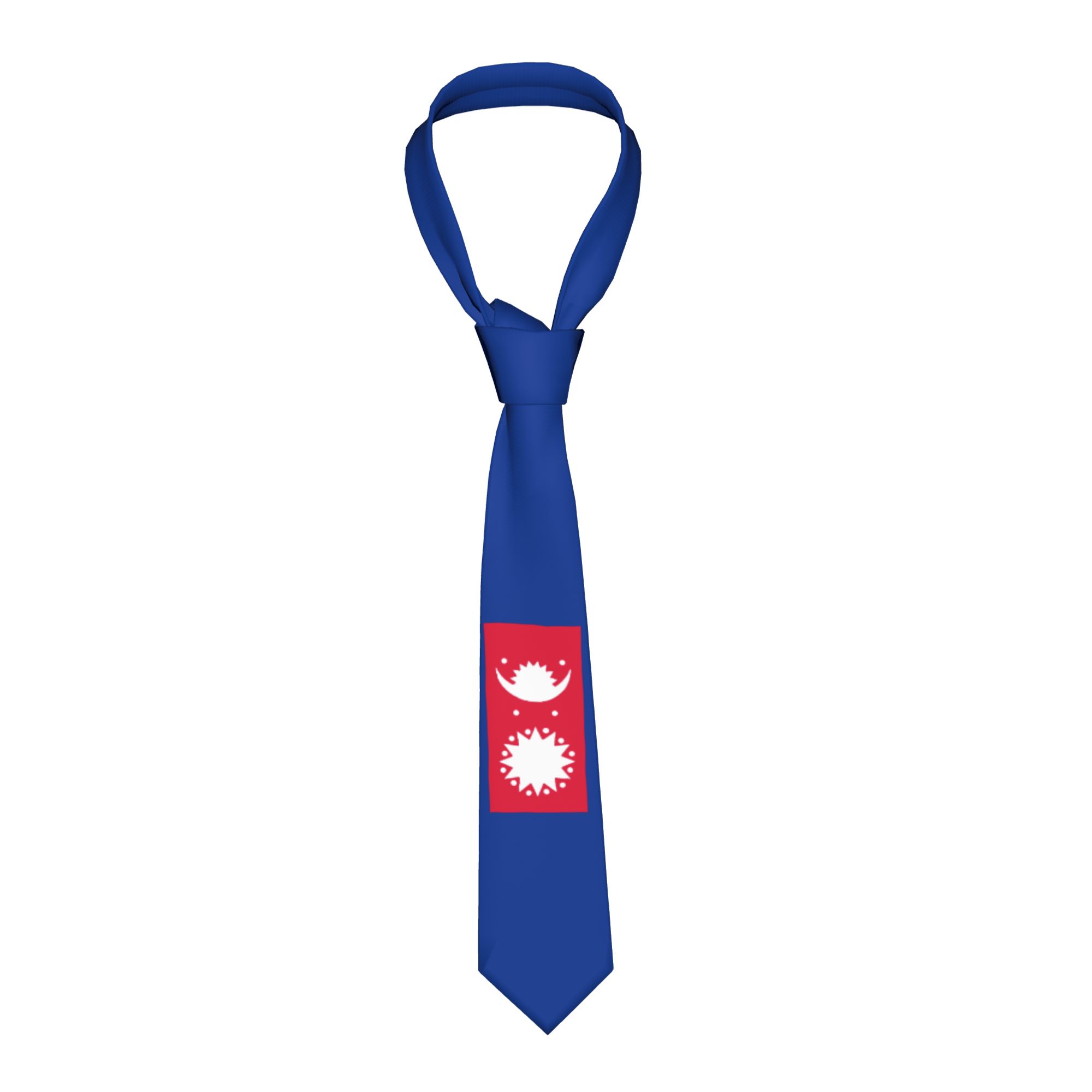 Nepal Nationalflagge Krawatte  – Men Accessories Nepal Bewertung und Preis