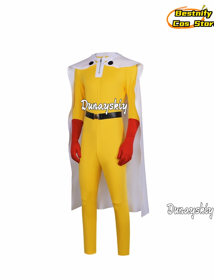 Saitama MAN Cosplay Jumpsuit K – Men'S Accessories Japan Bewertung und Preis