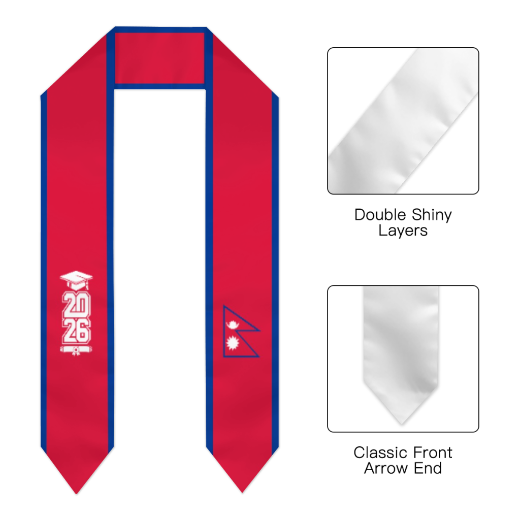 Abschluss-Schärpe mit Nepal-Fl – Men Accessories Nepal Bewertung und Preis