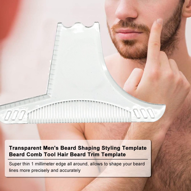 Bart-Schablonen-Kamm: Formgebu – Men Accessories Rule Bewertung und Preis